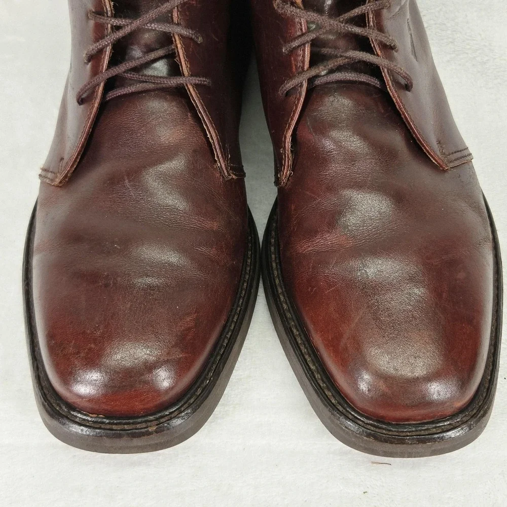 Sebago Men's Chukka Boots in Dark Brown Leather